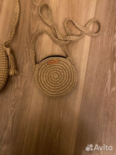 Изделия из джута и макроме, ручная работа