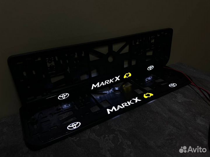 Номерная led рамка с вашим дизайном