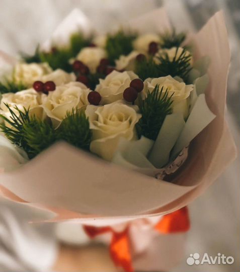 Мыльные букеты в наличии и на заказ