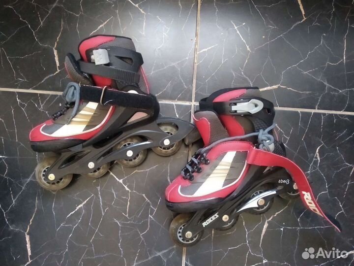 Роликовые коньки детские раздвижные