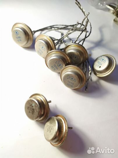 Транзисторы п210а, п210б, кт805б и кт805а