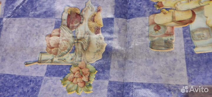 Скатерть клеенка на круглый стол новая