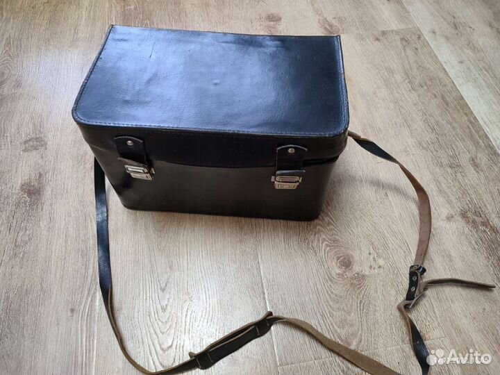 Сумка (Кофр) для принадлежностей СССР из кожи