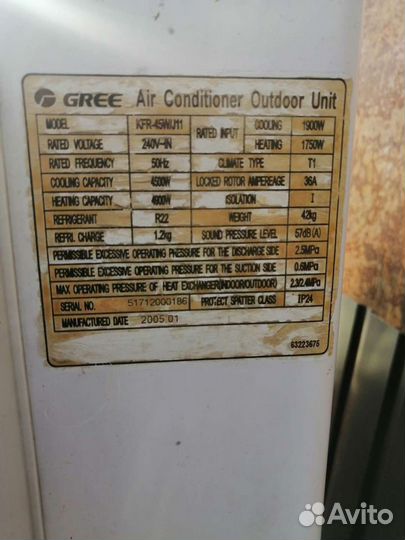 Кондиционер бу