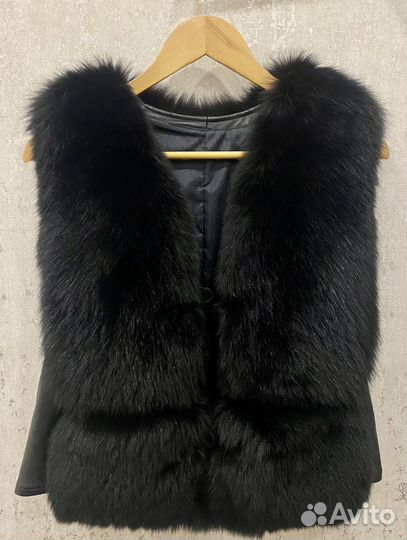 Жилет из натурального меха