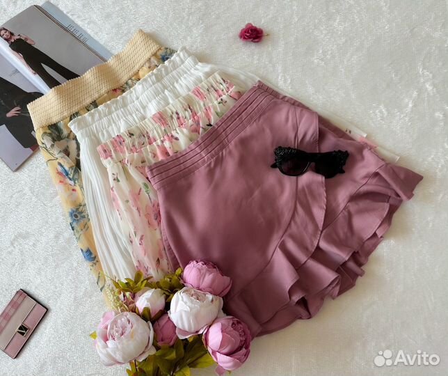 Юбки летние разные Mohito,Zara, Befree тpeндoвыe