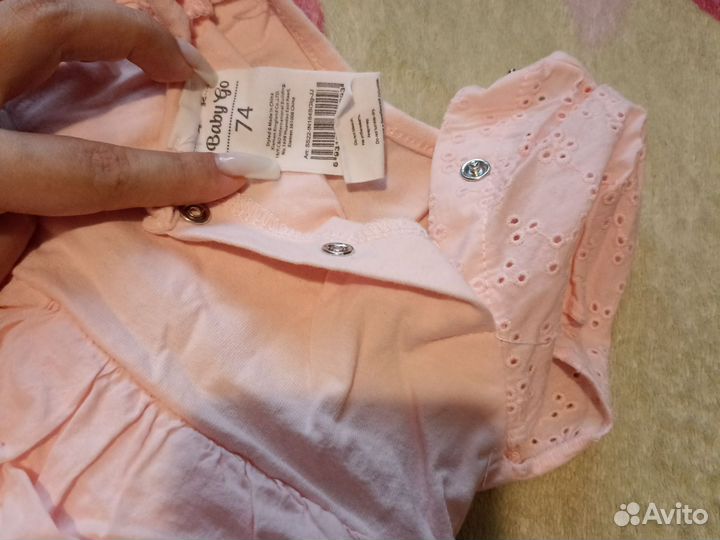 Платье боди для девочки