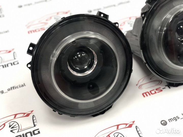 Фары Mercedes G-class w463 Classic black 07-18 гг