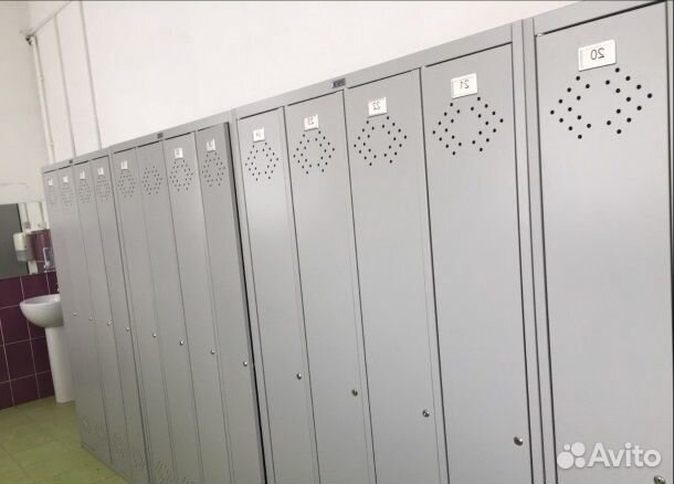 Шкафы металлические для одежды