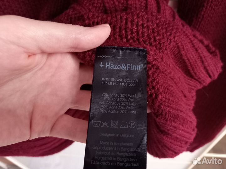 Свитер (пуловер) мужской новый Haze&Finn