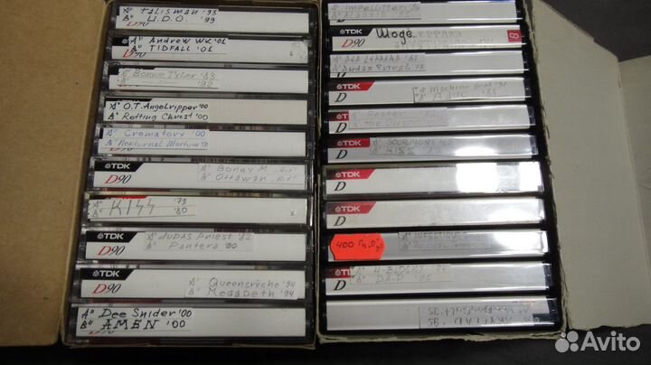 Аудиокассеты с записью Normal Position D 90