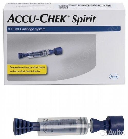 Картриджи Accu-Chek Spirit
