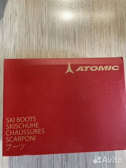 Горнолыжные ботинки Atomic Redster club sport