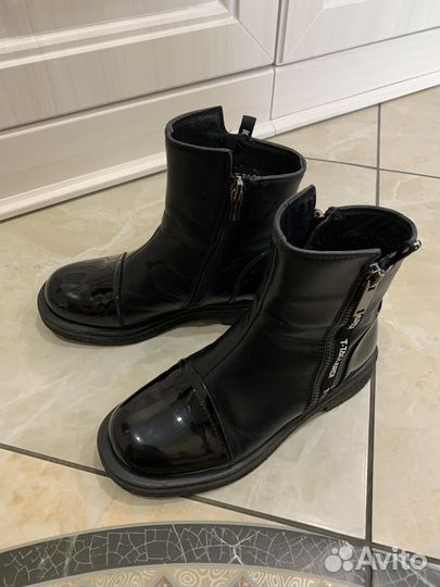 Ботинки демисезонные для девочки р 32