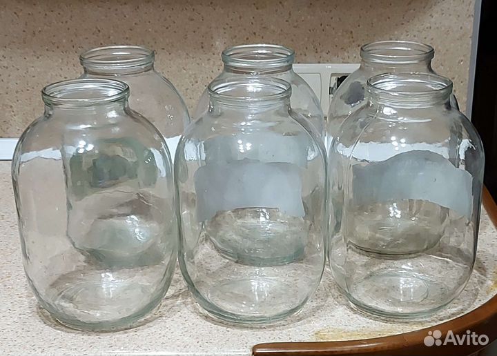 3 - х литровые банки