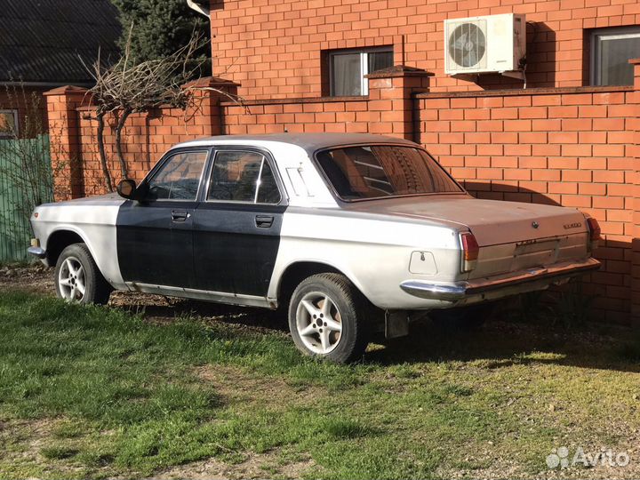 ГАЗ 24 Волга 2.4 МТ, 1989, 150 000 км