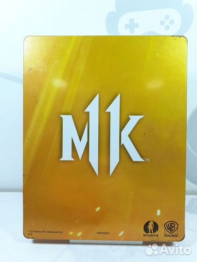 Диск для PS4 Mortal Kombat 11 Steelbook б/у