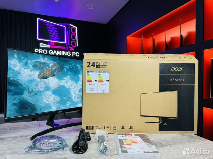 Монитор Acer 24'' IPS /75Hz /Full HD (новый)