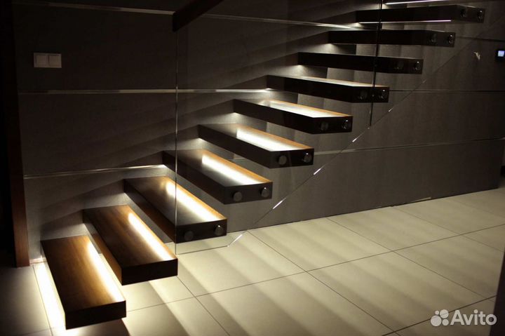 Светодиодная подсветка перил и лестницы a 71