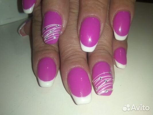 Наращивание и коррекция ногтей с выездом на дом