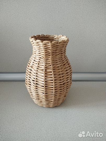 Вазы плетеные