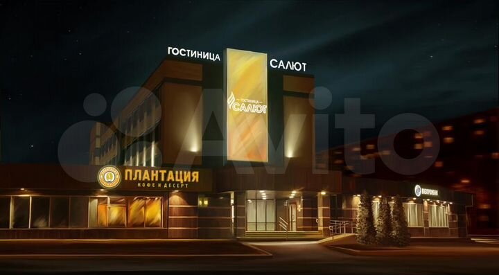 Гостиница, 6554 м²