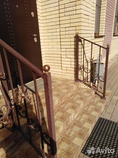 Кованные перила для террасы