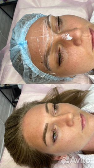 Микроблейдинг бровей