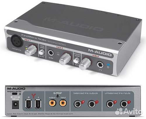 Внешняя аудио карта M-Audio FireWire Solo