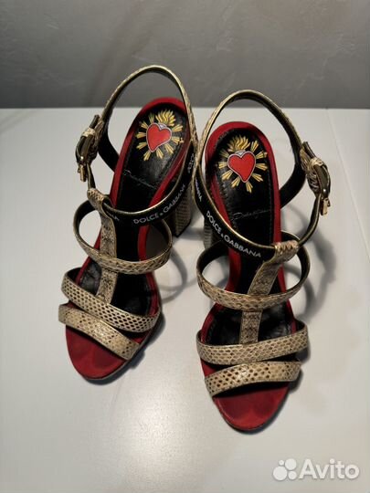 Dolce gabbana босоножки