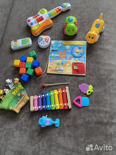 Музыкальные игрушки новые пакетом