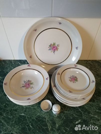 Столовый сервиз винтаж, СССР
