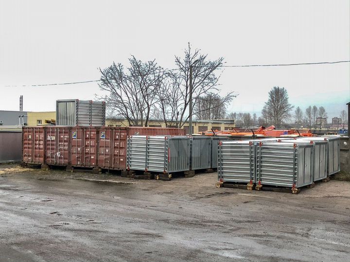 Аренда склада контейнера, 6 м² для хранения вещей