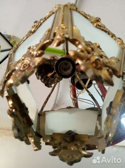 СССР бронза люстры светильник