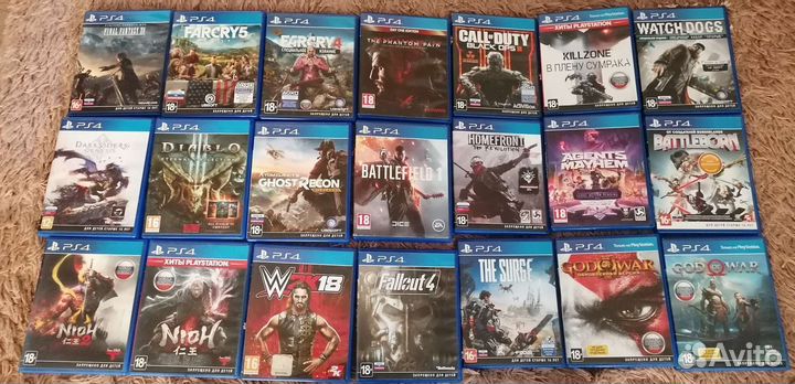 Игры PS4 GTA 5,Minecraft,Жизнь после,Lego и др