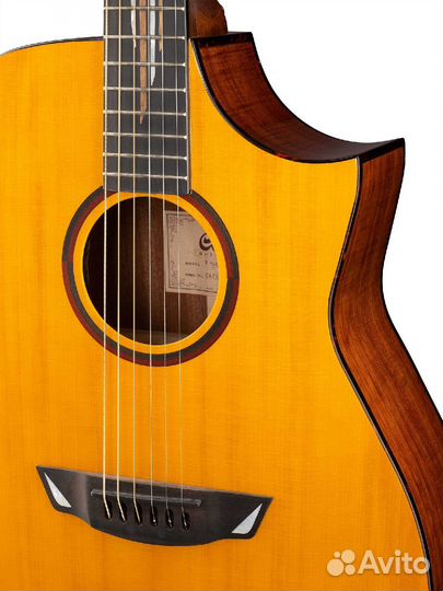 Электроакустическая гитара Cort Luxe-wcase-NAT