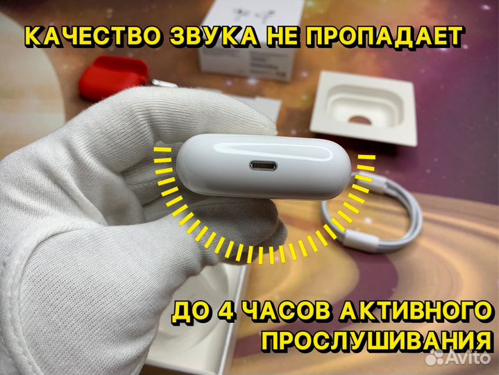 Airpods Pro Prem+/Шум+Микро