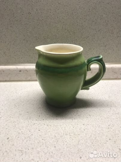 Молочник сливочник вербилки СССР бу зеленый