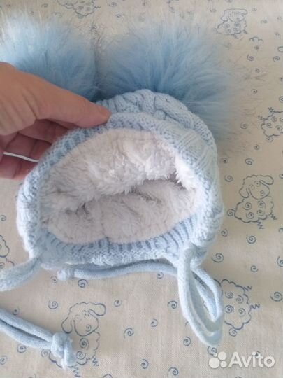 Шапка для новорожденного