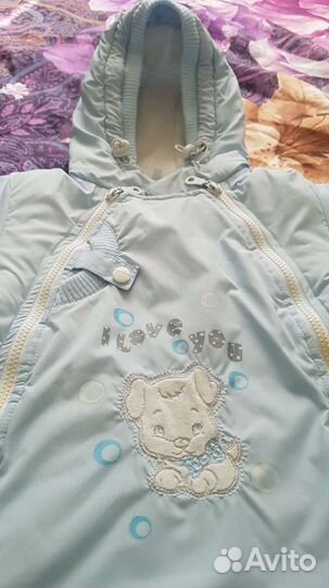 Конверт комбинезон для новорожденного