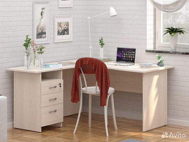 Угловой стол с тумбой Рубин 40 562