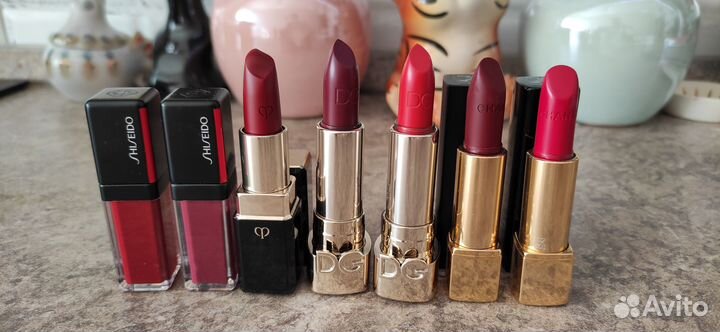 Shiseido, Cle de peau, D&G, Chanel помада Оригинал