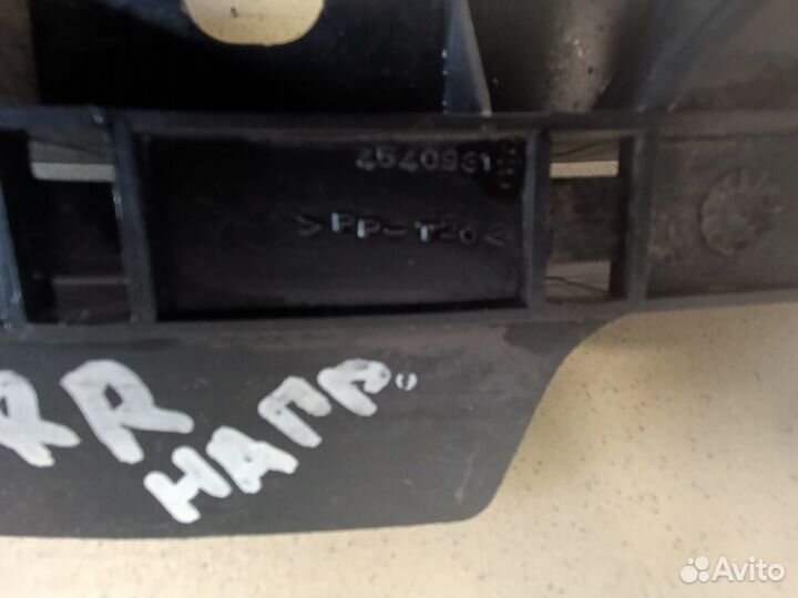 Накладка стекла заднего правого Albea 2002-2012