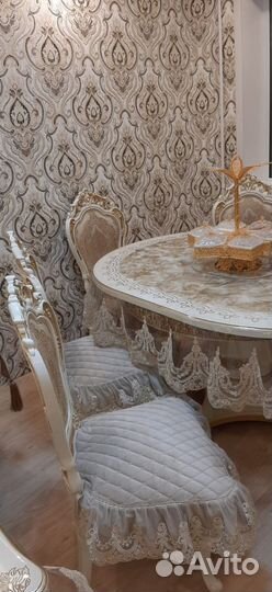 Скатерть силиконовая с кружевом