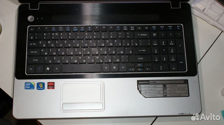 17 Дюймов EMachines G730g