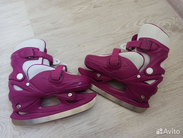 Коньки раздвижные 30-33