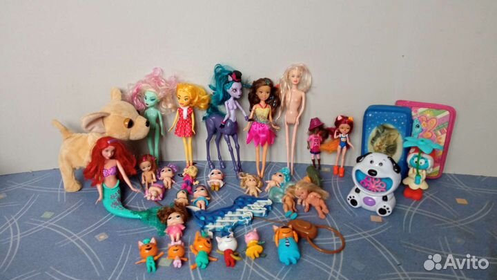 Игрушки для детей, куклы, пенал