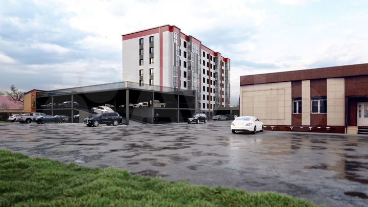 2-к. квартира, 68 м², 1/8 эт.