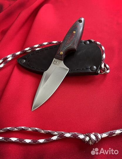 Нож шейный из кованой стали х12мф