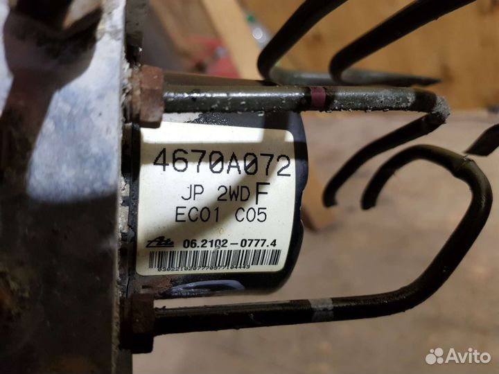 Блок ABS Mitsubishi lancer 10